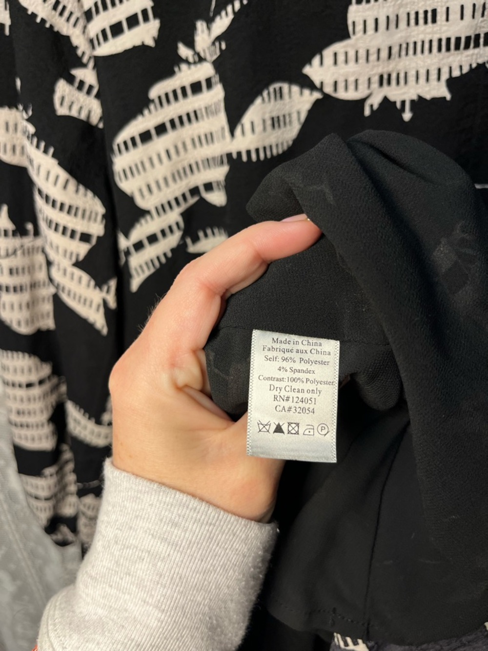 The Odells from Anthropologie Elegant Belted Printed Dress (160) - Picture 13 of 13